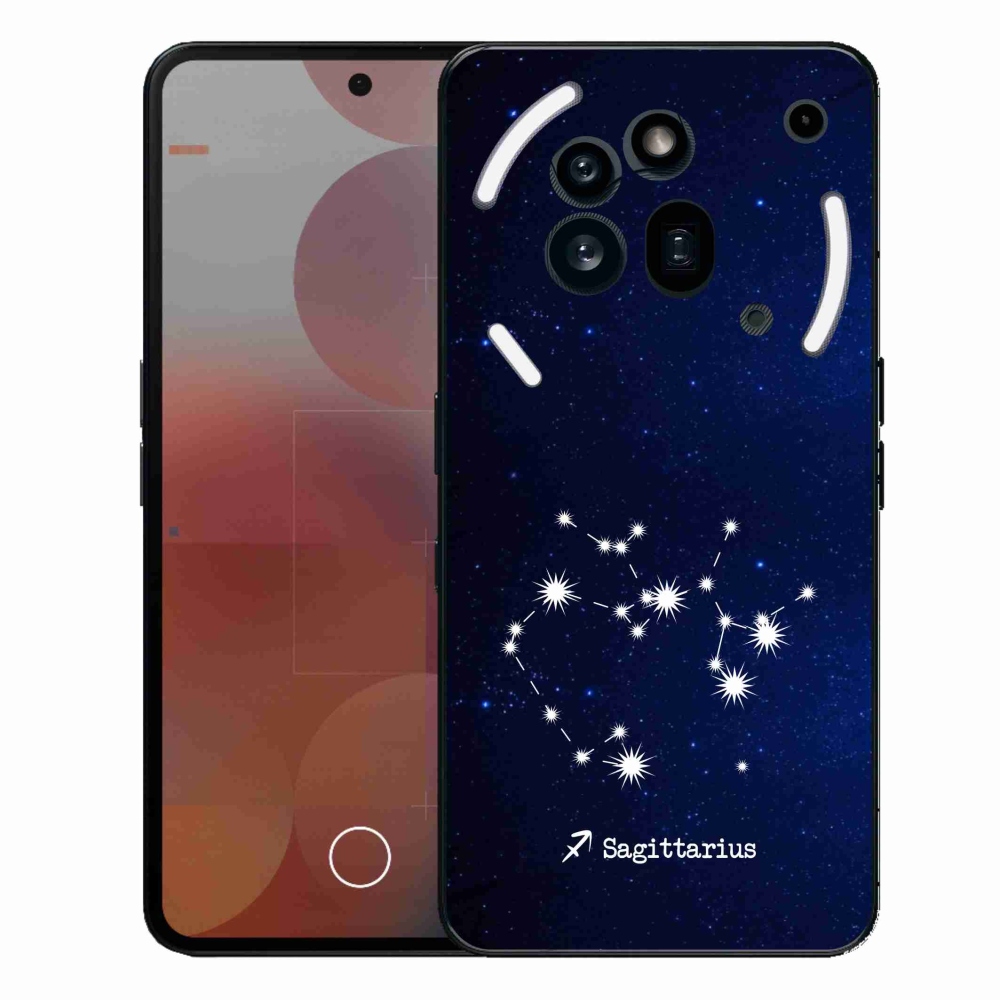 Gelový kryt mmCase na Nothing Phone (3a) Pro - souhvězdí Střelce