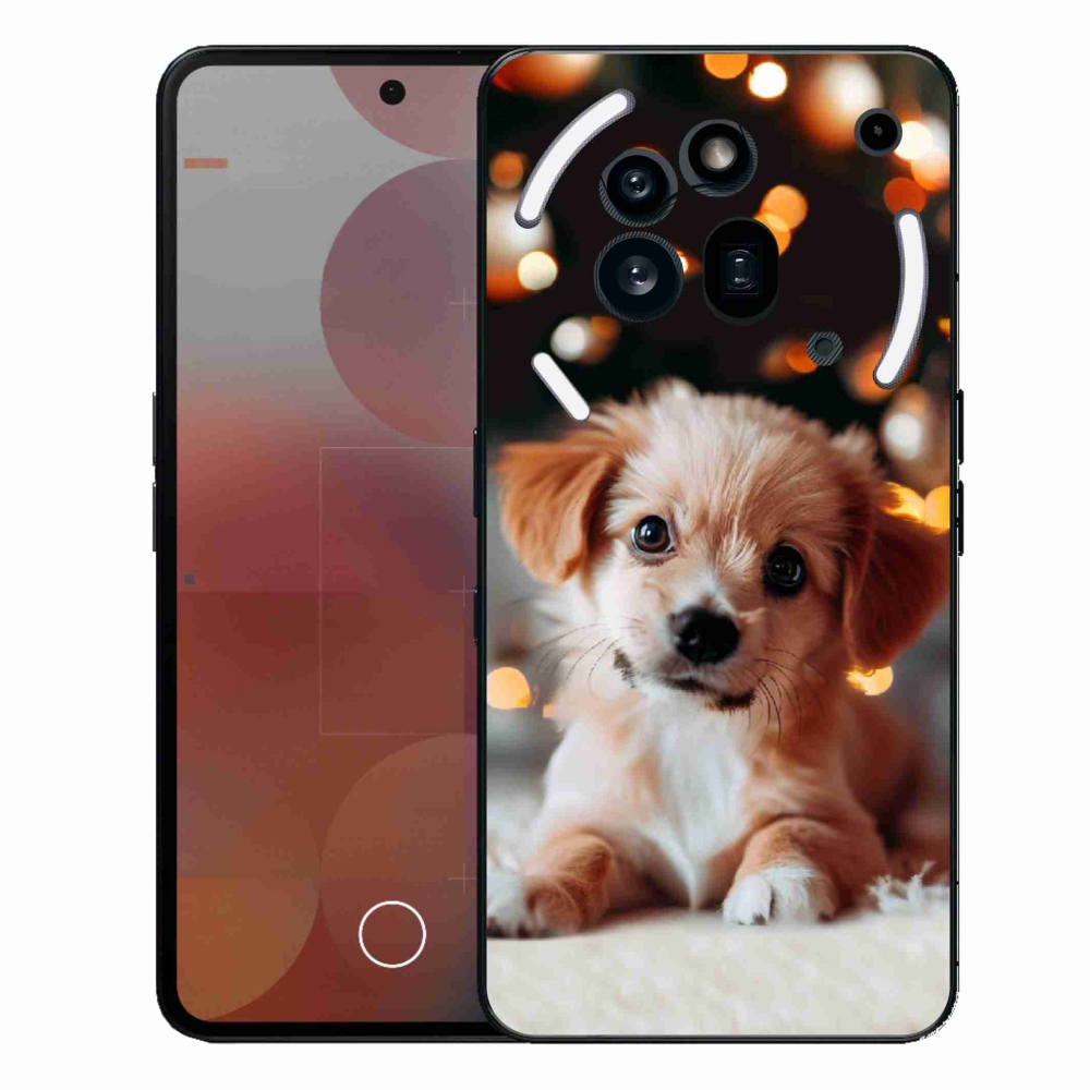 Gelový kryt mmCase na Nothing Phone (3a) Pro - štěňátko