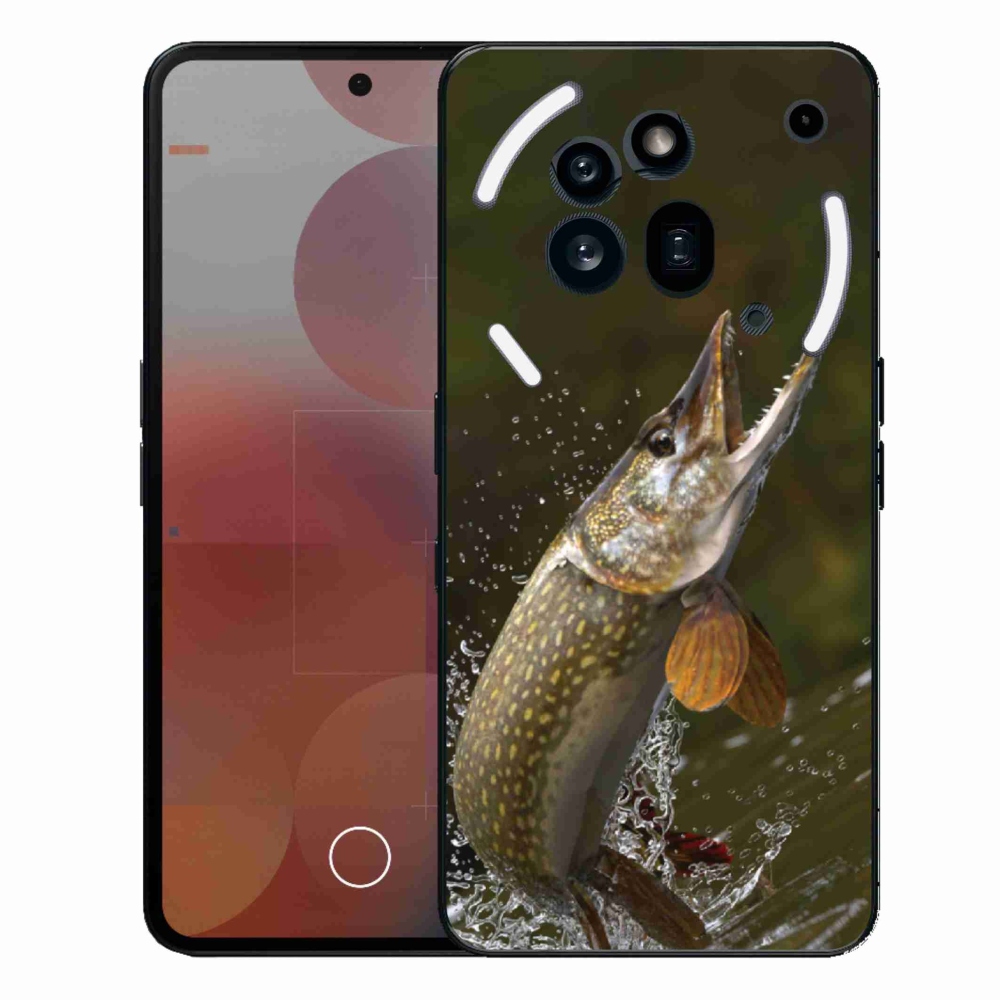 Gelový kryt mmCase na Nothing Phone (3a) Pro - štika