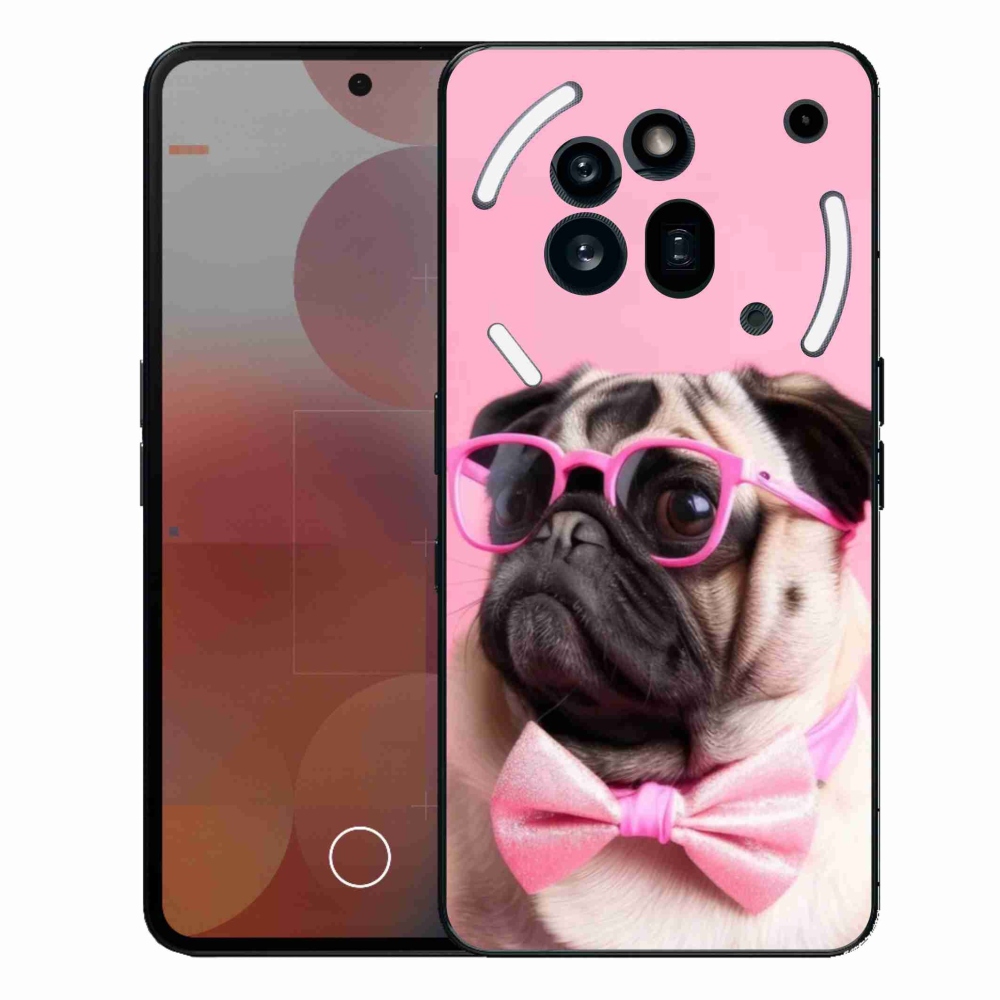 Gelový kryt mmCase na Nothing Phone (3a) Pro - stylový mops
