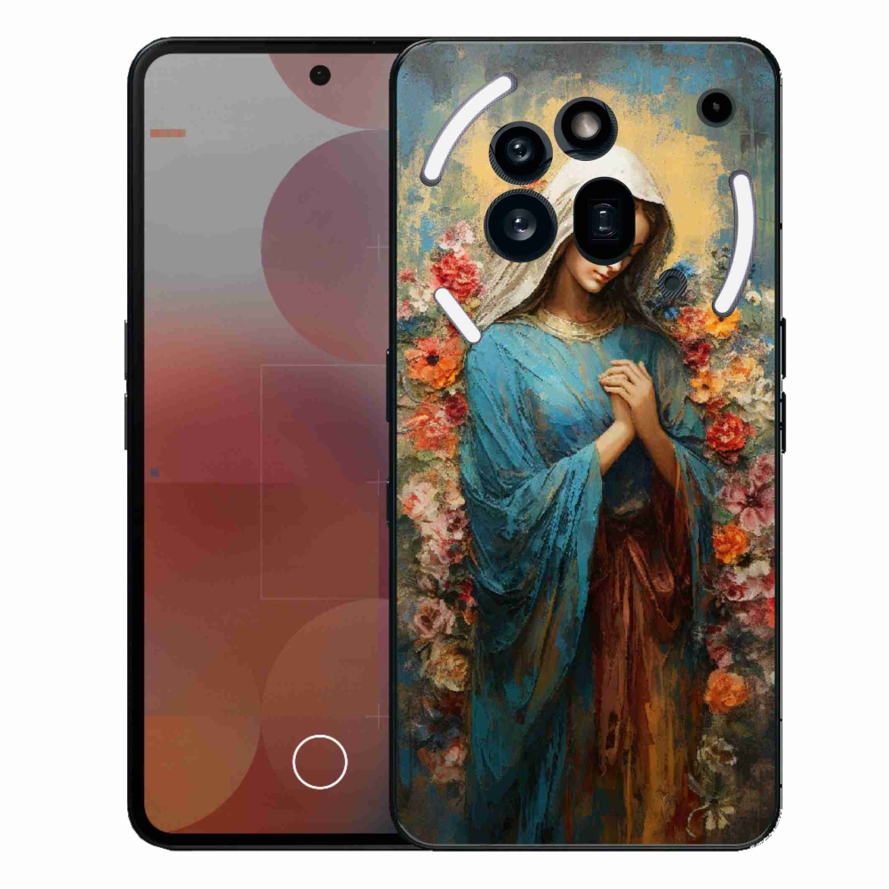 Gelový kryt mmCase na Nothing Phone (3a) Pro - svatá žena