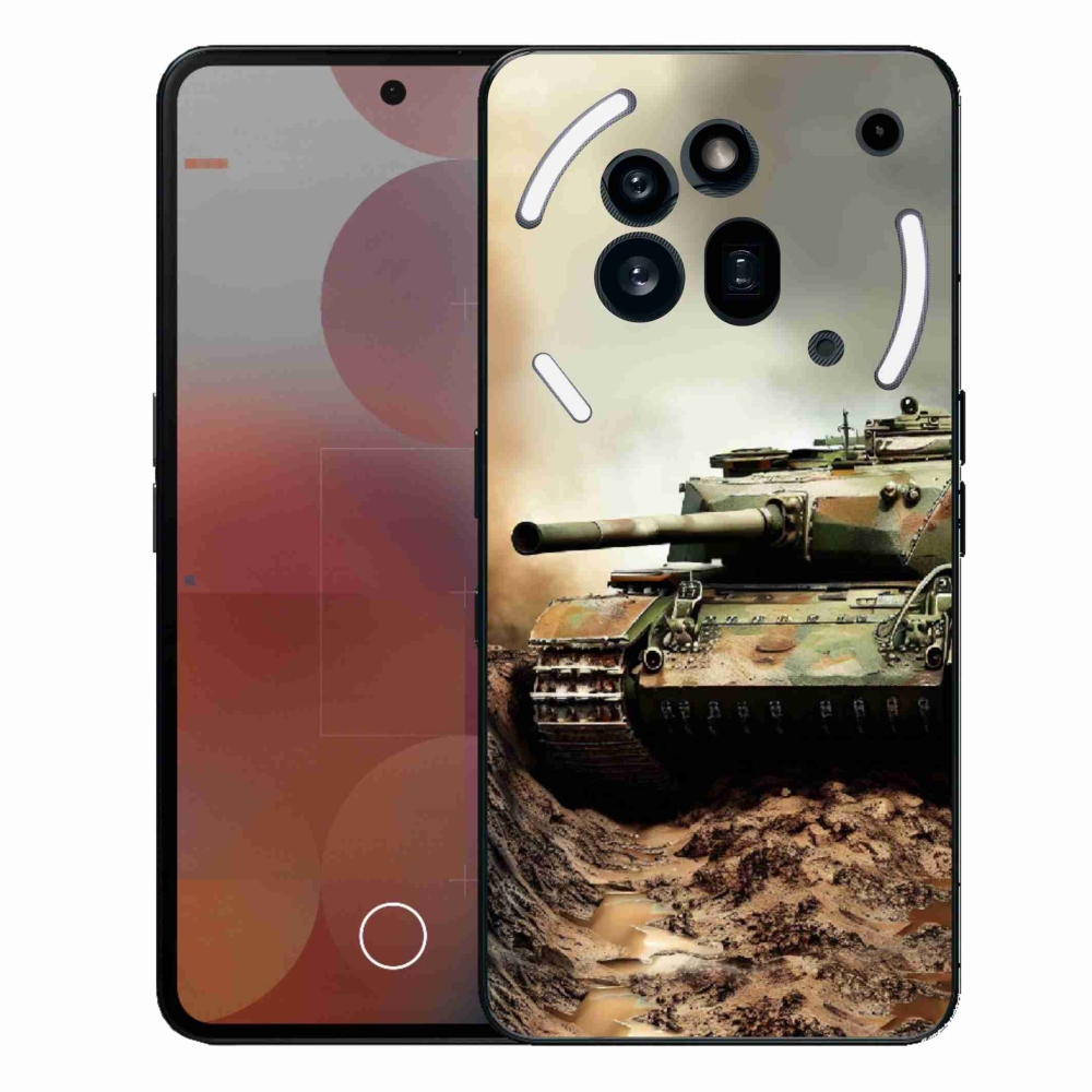 Gelový kryt mmCase na Nothing Phone (3a) Pro - tank