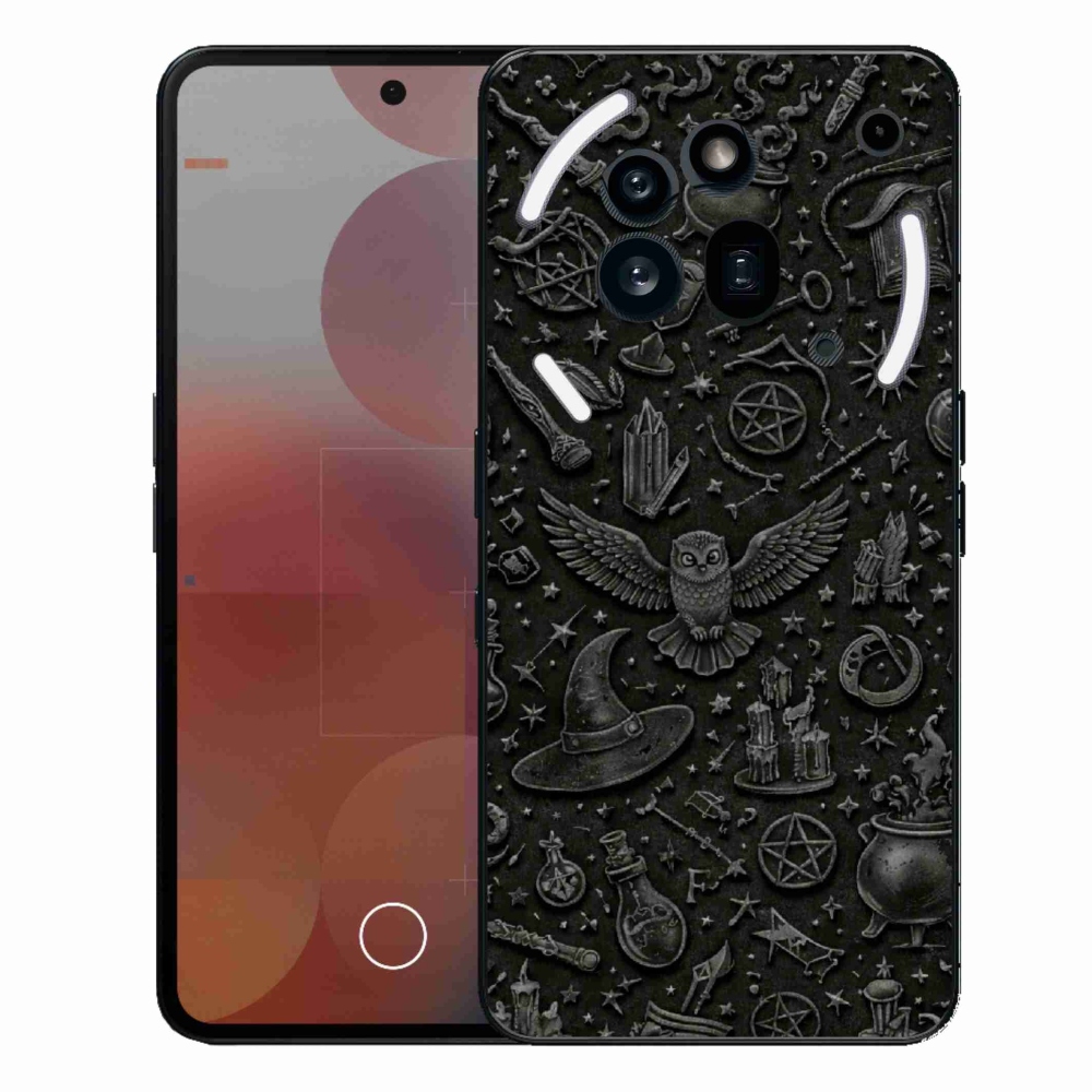 Gelový kryt mmCase na Nothing Phone (3a) Pro - tmavý magický svět