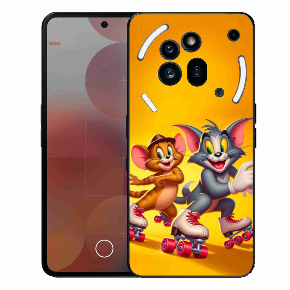 Gelový kryt mmCase na Nothing Phone (3a) Pro - tom a jerry
