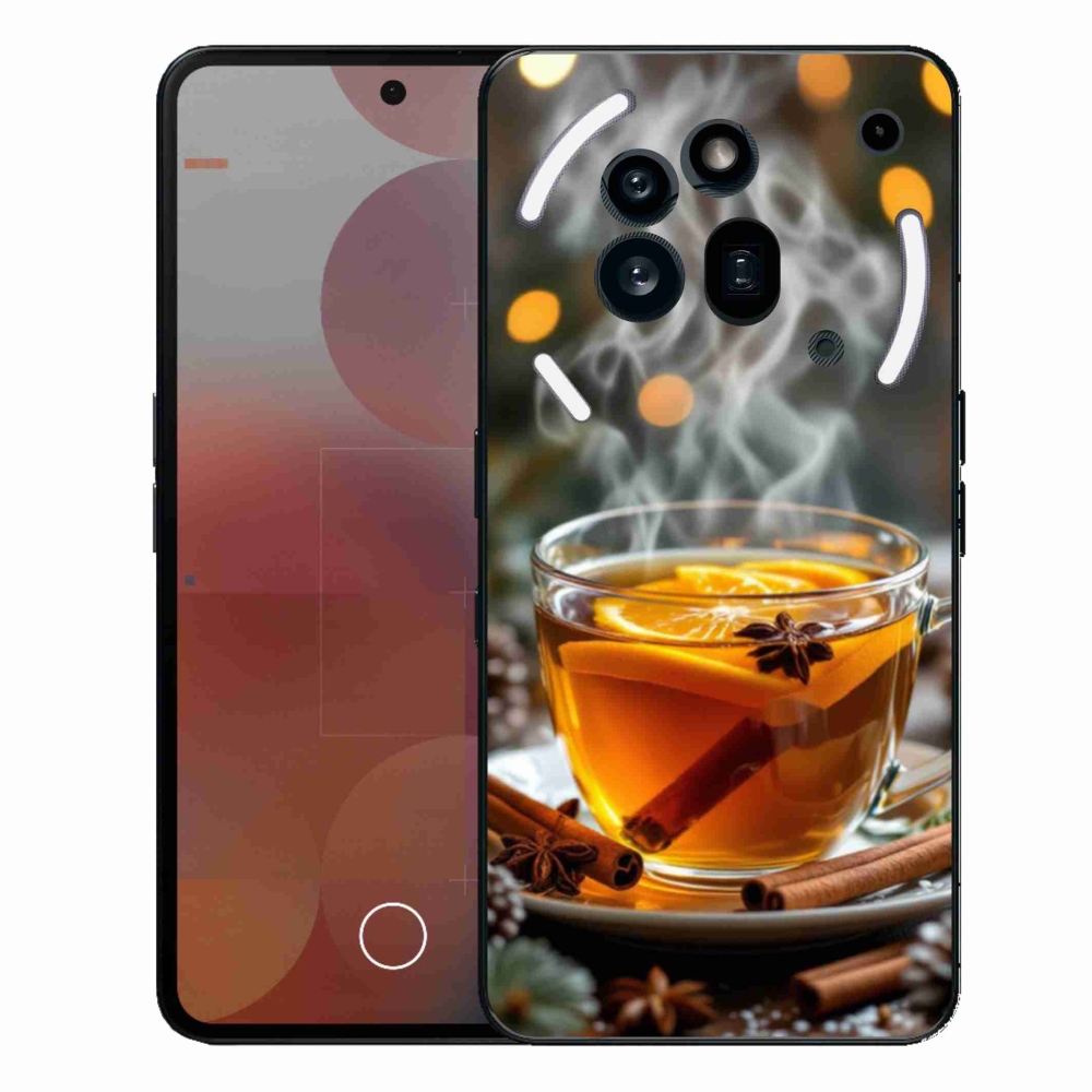 Gelový kryt mmCase na Nothing Phone (3a) Pro - vánoční punč
