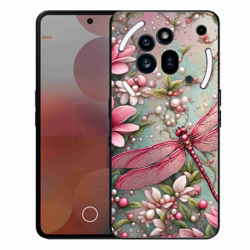 Gelový kryt mmCase na Nothing Phone (3a) Pro - vážka