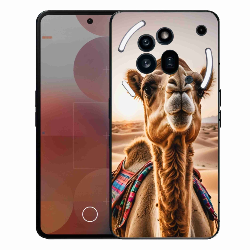 Gelový kryt mmCase na Nothing Phone (3a) Pro - velbloud