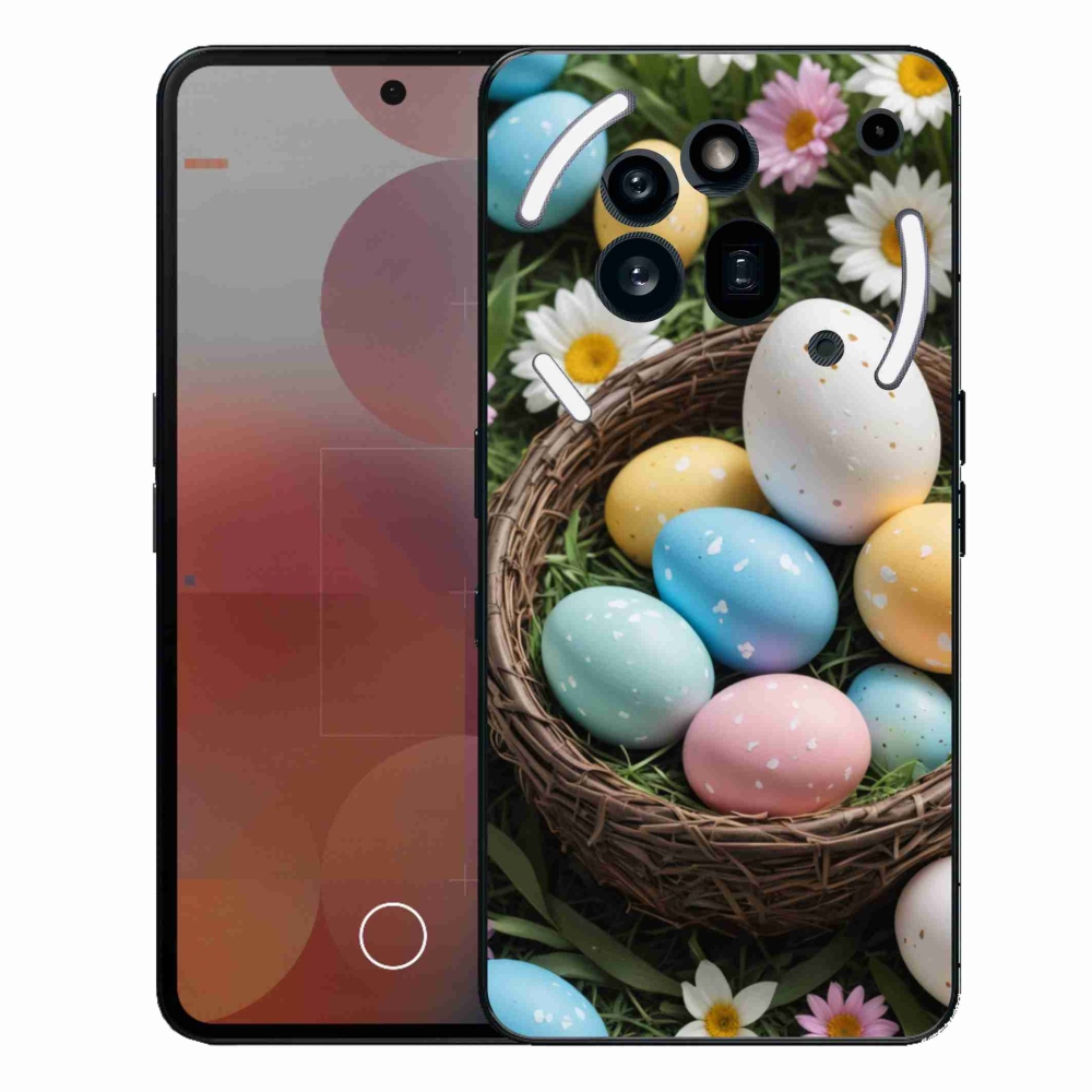 Gelový kryt mmCase na Nothing Phone (3a) Pro - velikonoční vajíčka 2
