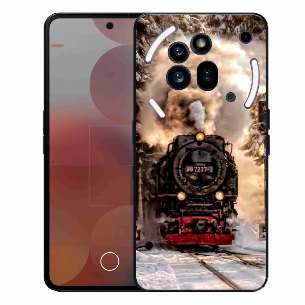 Gelový kryt mmCase na Nothing Phone (3a) Pro - vlak