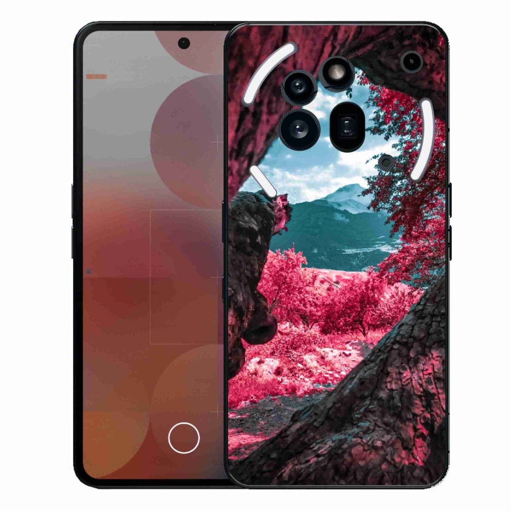 Gelový kryt mmCase na Nothing Phone (3a) Pro - výhled na hory