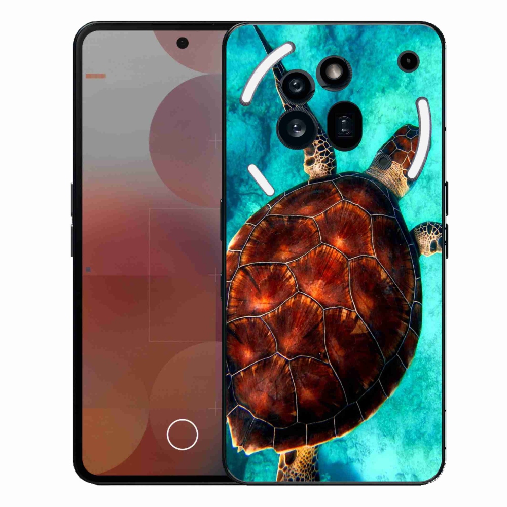Gelový kryt mmCase na Nothing Phone (3a) Pro - želva