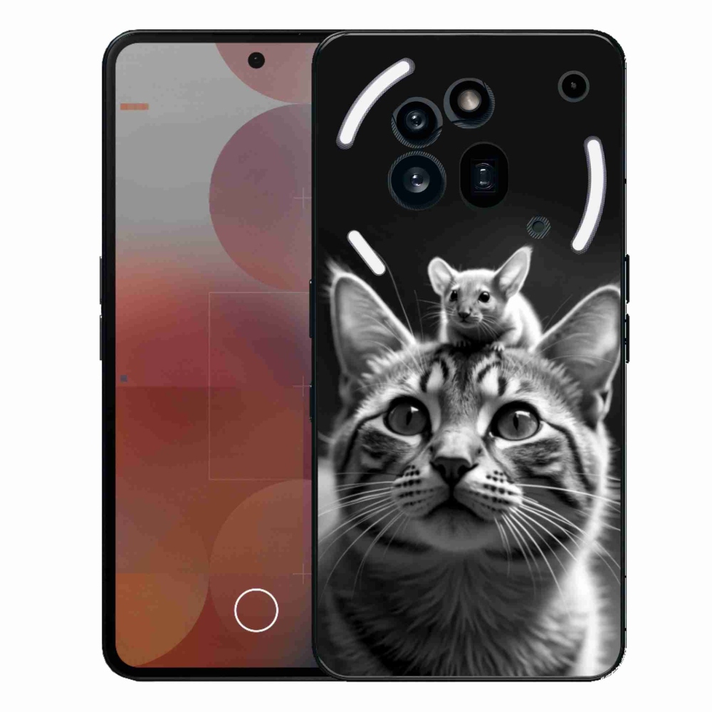 Gelový kryt mmCase na Nothing Phone (3a) Pro - zvířecí přátelství 2