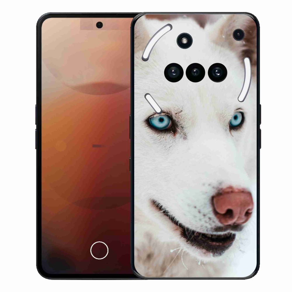Gelový kryt mmCase na Nothing Phone (3a) - psí pohled