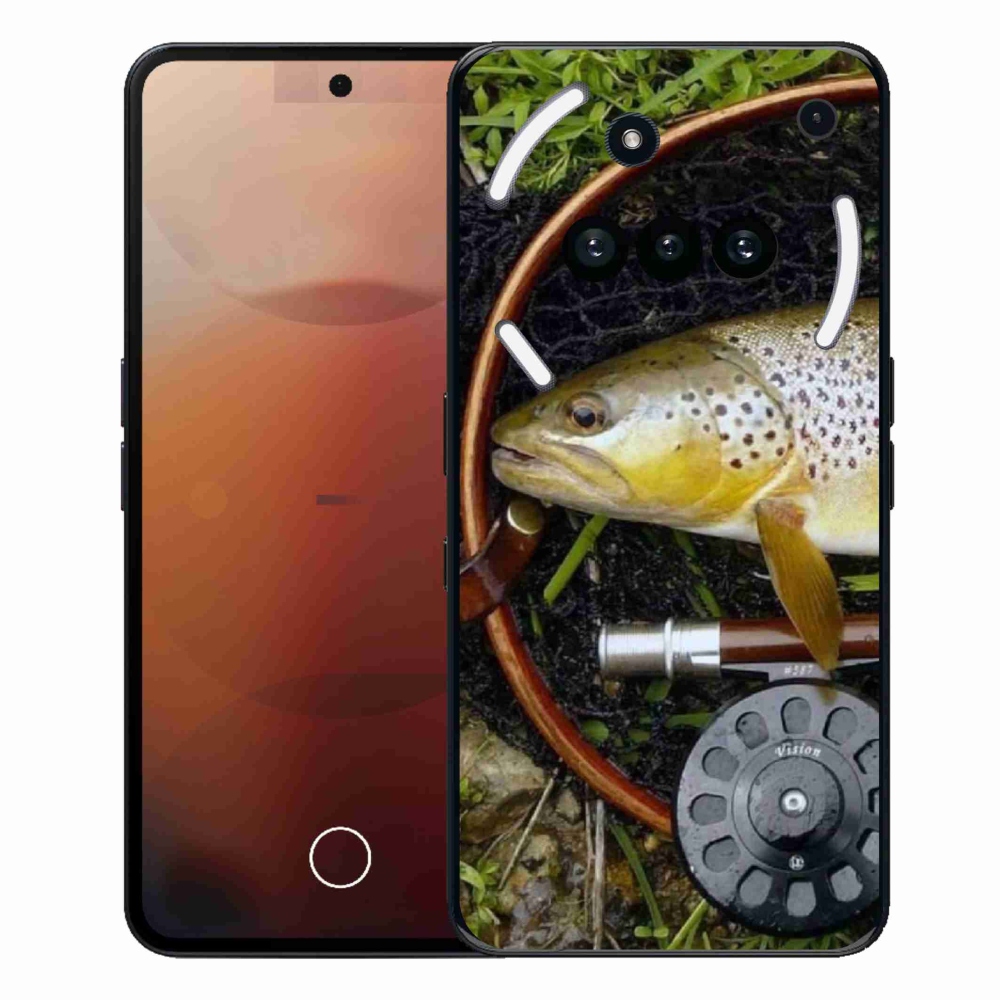 Gelový kryt mmCase na Nothing Phone (3a) - pstruh 2