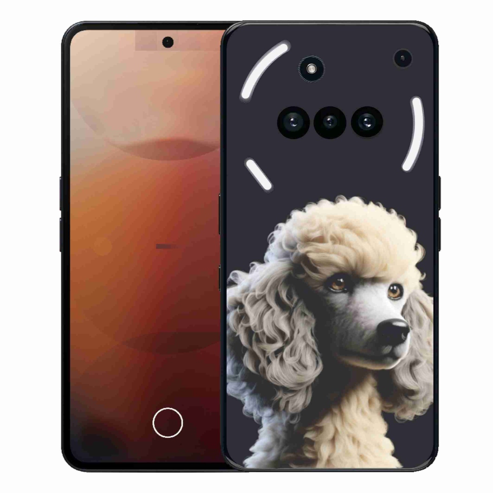 Gelový kryt mmCase na Nothing Phone (3a) - pudl