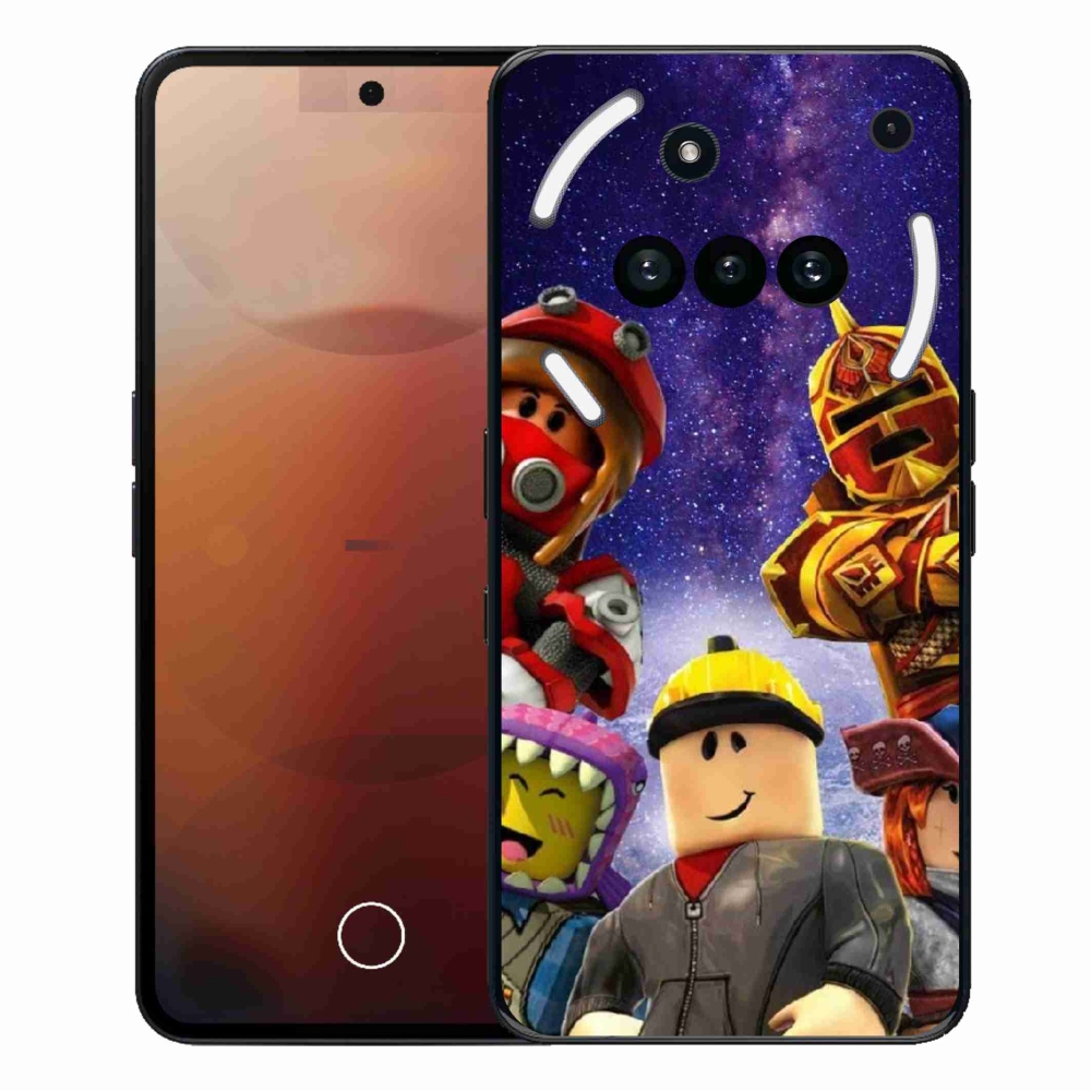 Gelový kryt mmCase na Nothing Phone (3a) - roblox 3