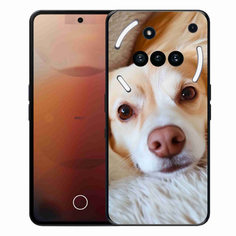 Gelový kryt mmCase na Nothing Phone (3a) - Roztomilá čivava