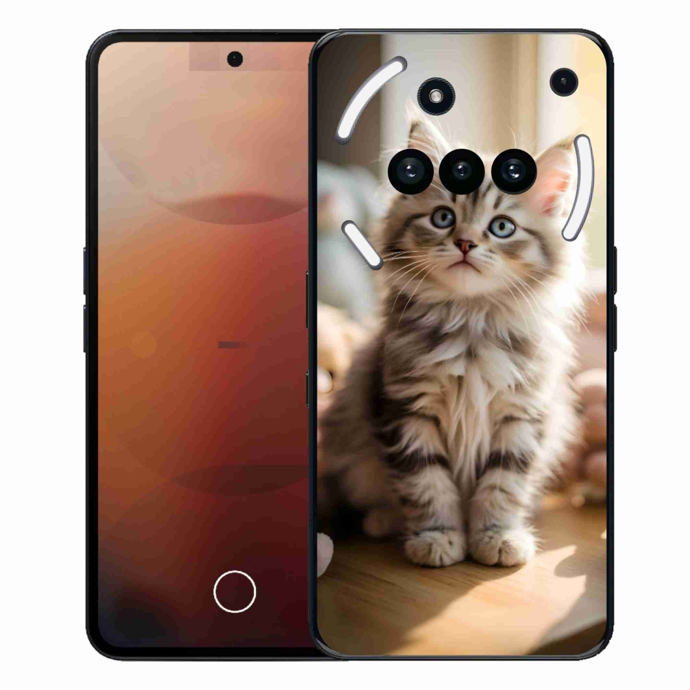Gelový kryt mmCase na Nothing Phone (3a) - roztomilé kotě 10