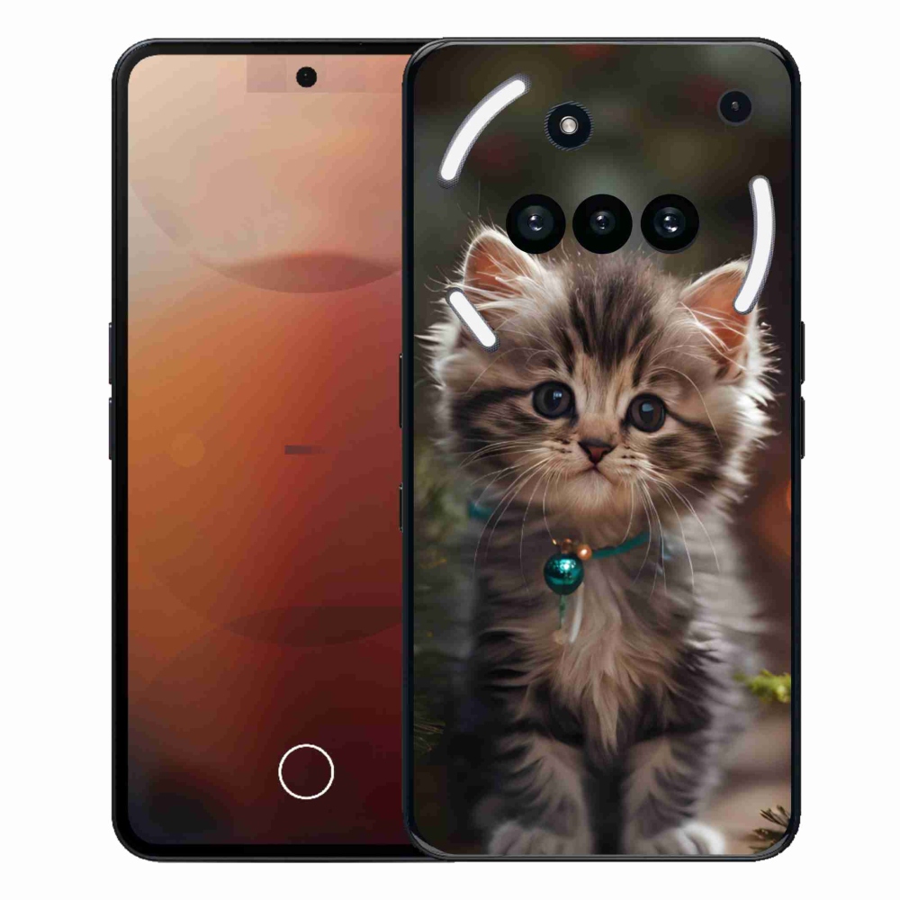 Gelový kryt mmCase na Nothing Phone (3a) - roztomilé kotě 11