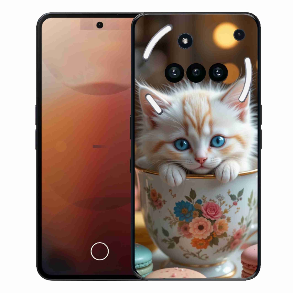 Gelový kryt mmCase na Nothing Phone (3a) - roztomilé kotě 6
