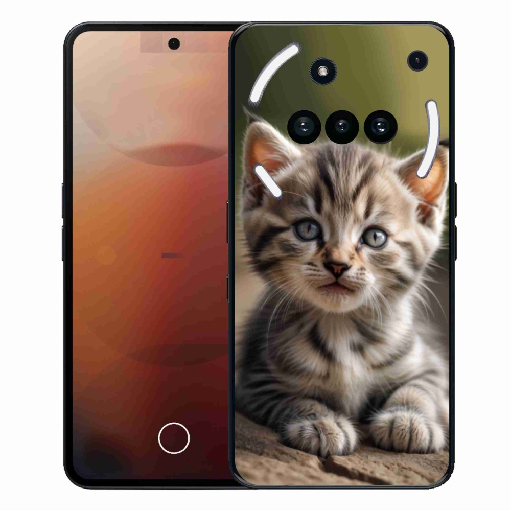 Gelový kryt mmCase na Nothing Phone (3a) - roztomilé kotě 9