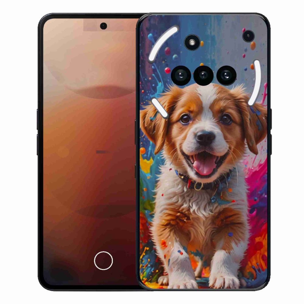Gelový kryt mmCase na Nothing Phone (3a) - roztomilé štěně 3