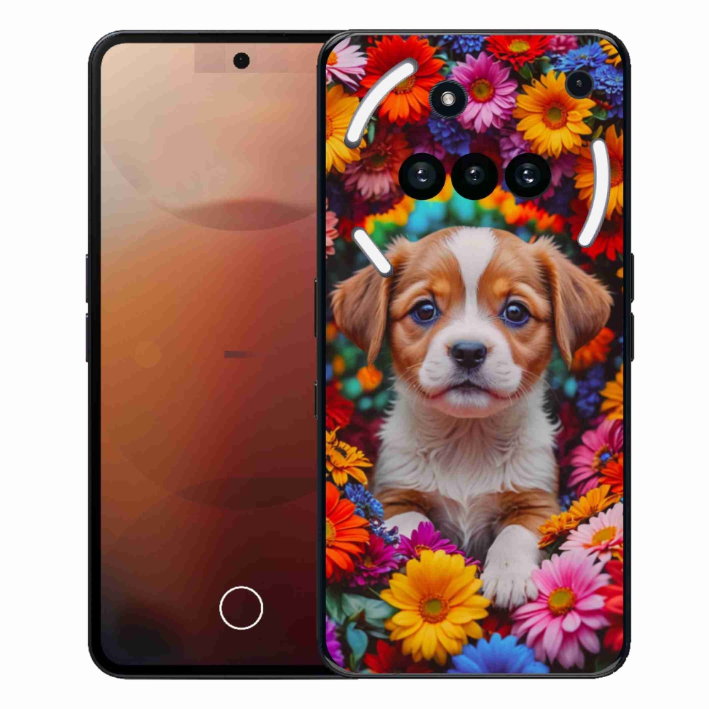 Gelový kryt mmCase na Nothing Phone (3a) - roztomilé štěně