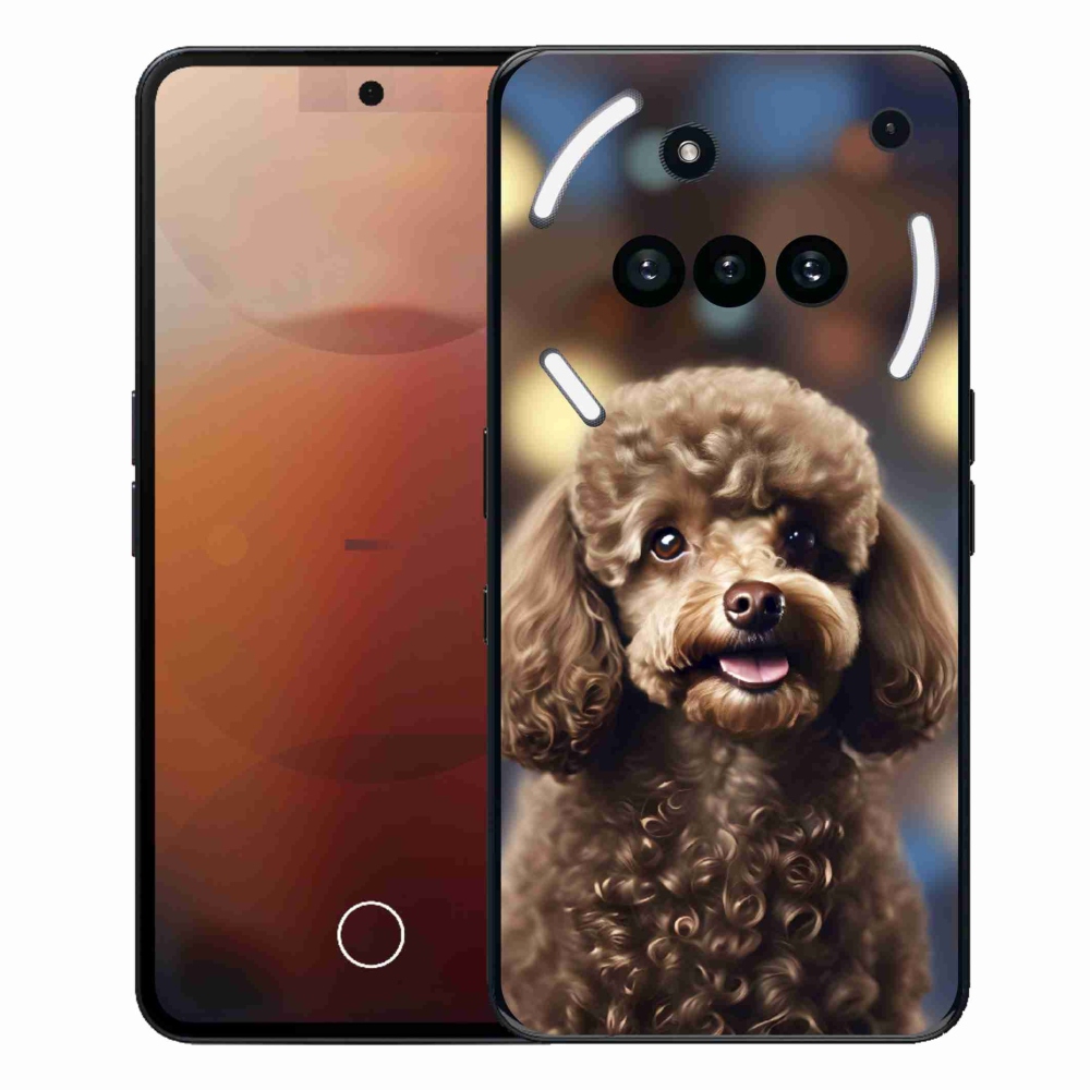 Gelový kryt mmCase na Nothing Phone (3a) - roztomilý pudl
