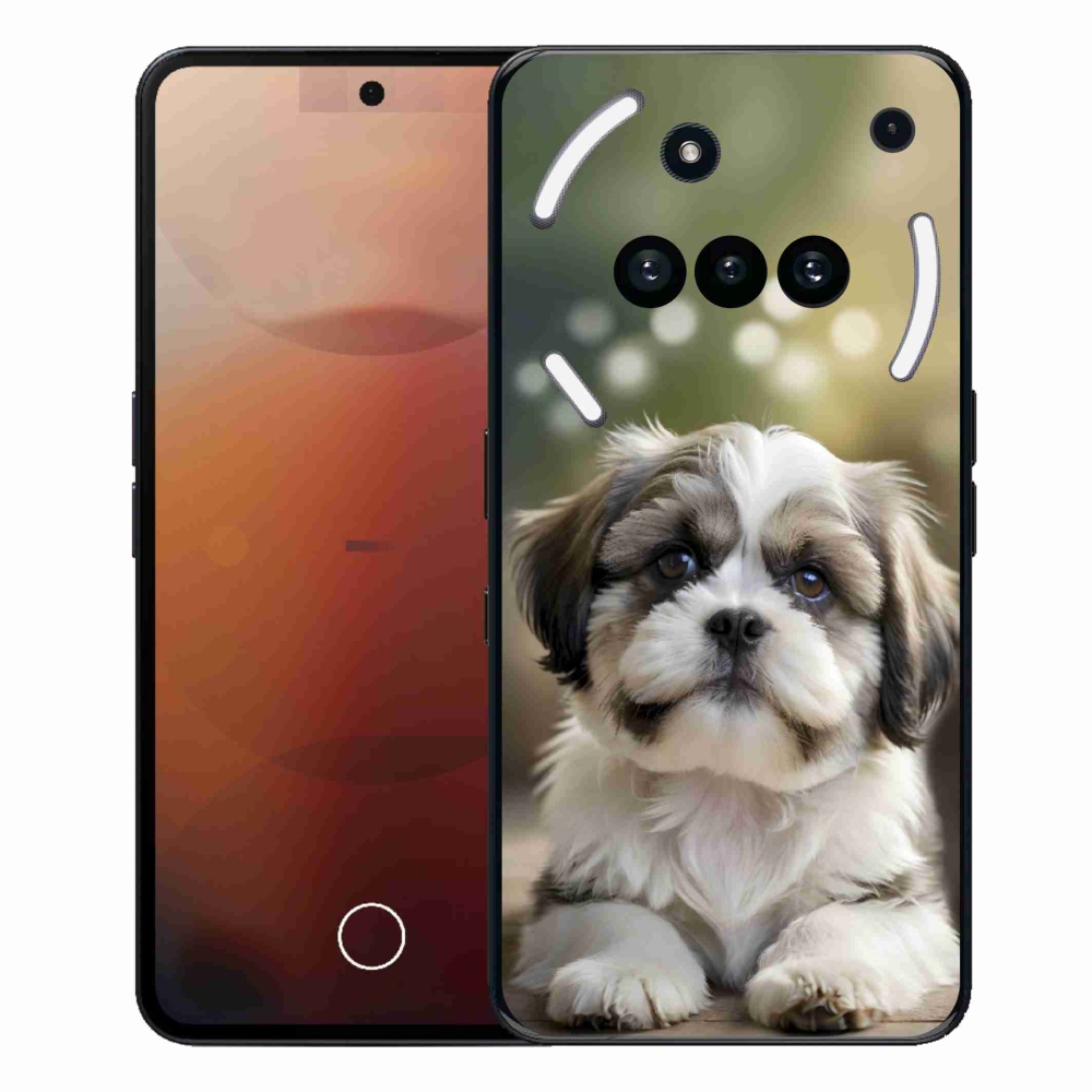 Gelový kryt mmCase na Nothing Phone (3a) - roztomilý shih-tzu