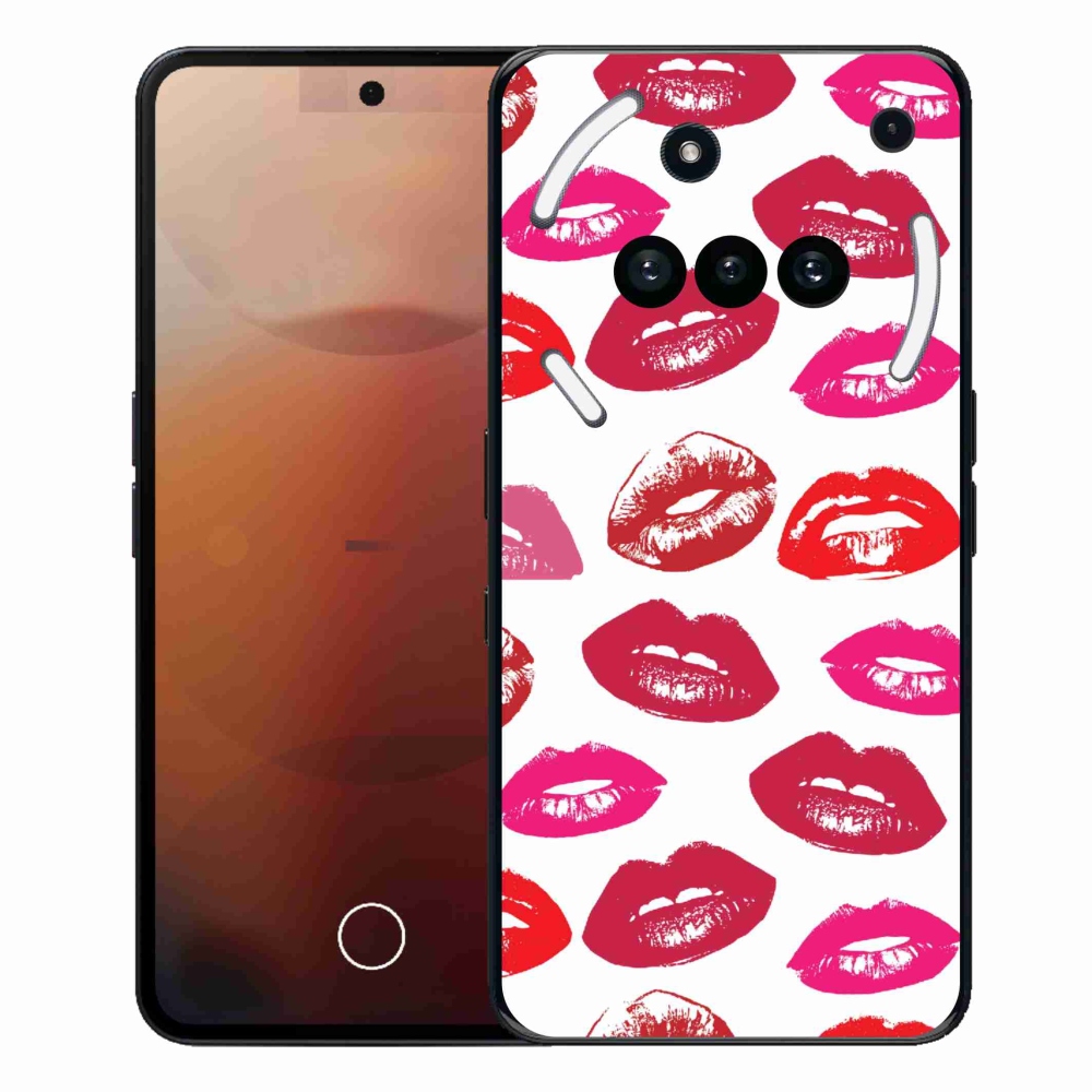 Gelový kryt mmCase na Nothing Phone (3a) - rty