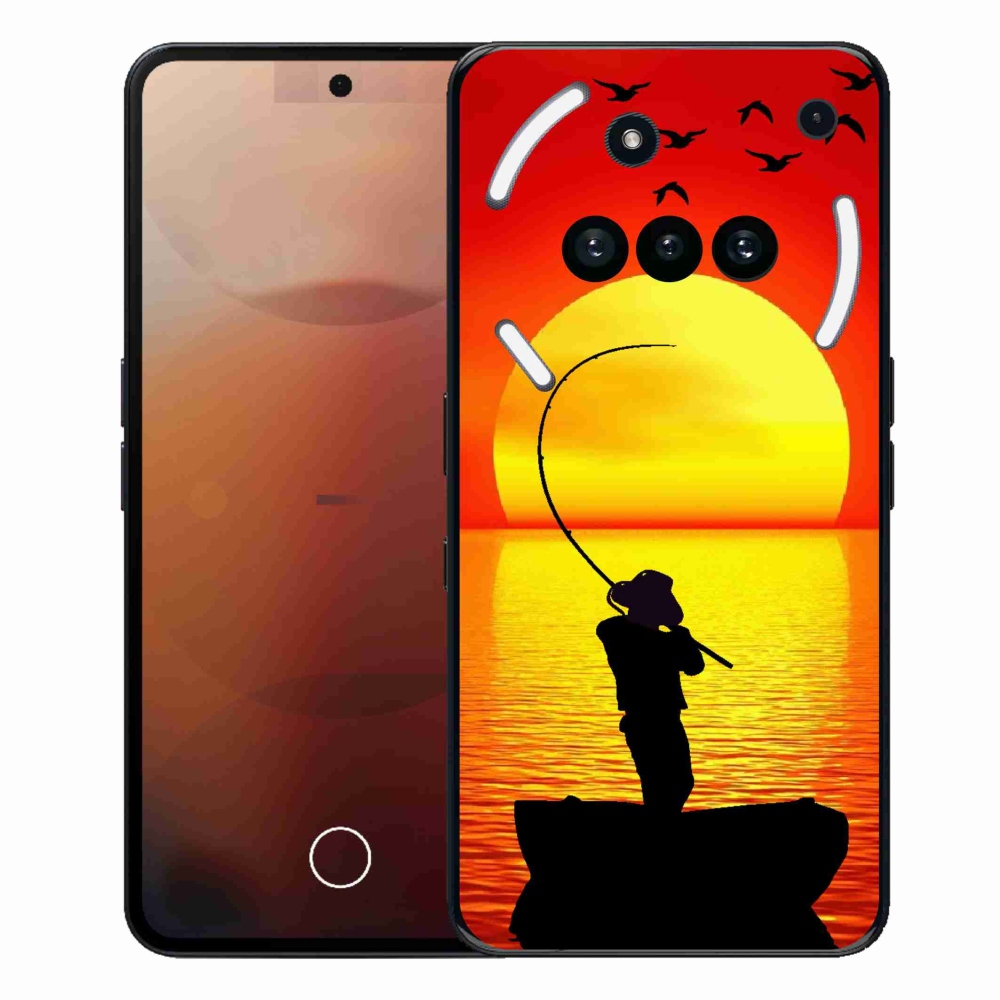 Gelový kryt mmCase na Nothing Phone (3a) - rybaření