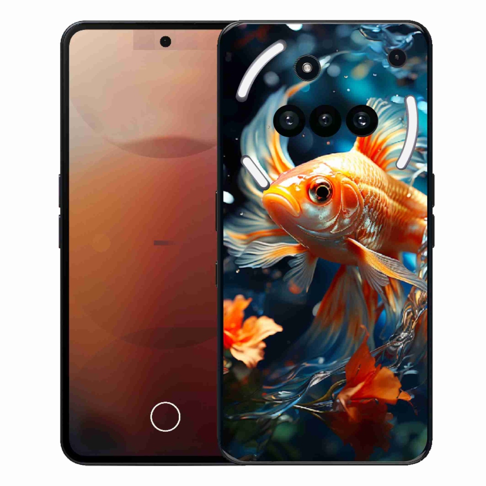 Gelový kryt mmCase na Nothing Phone (3a) - rybka