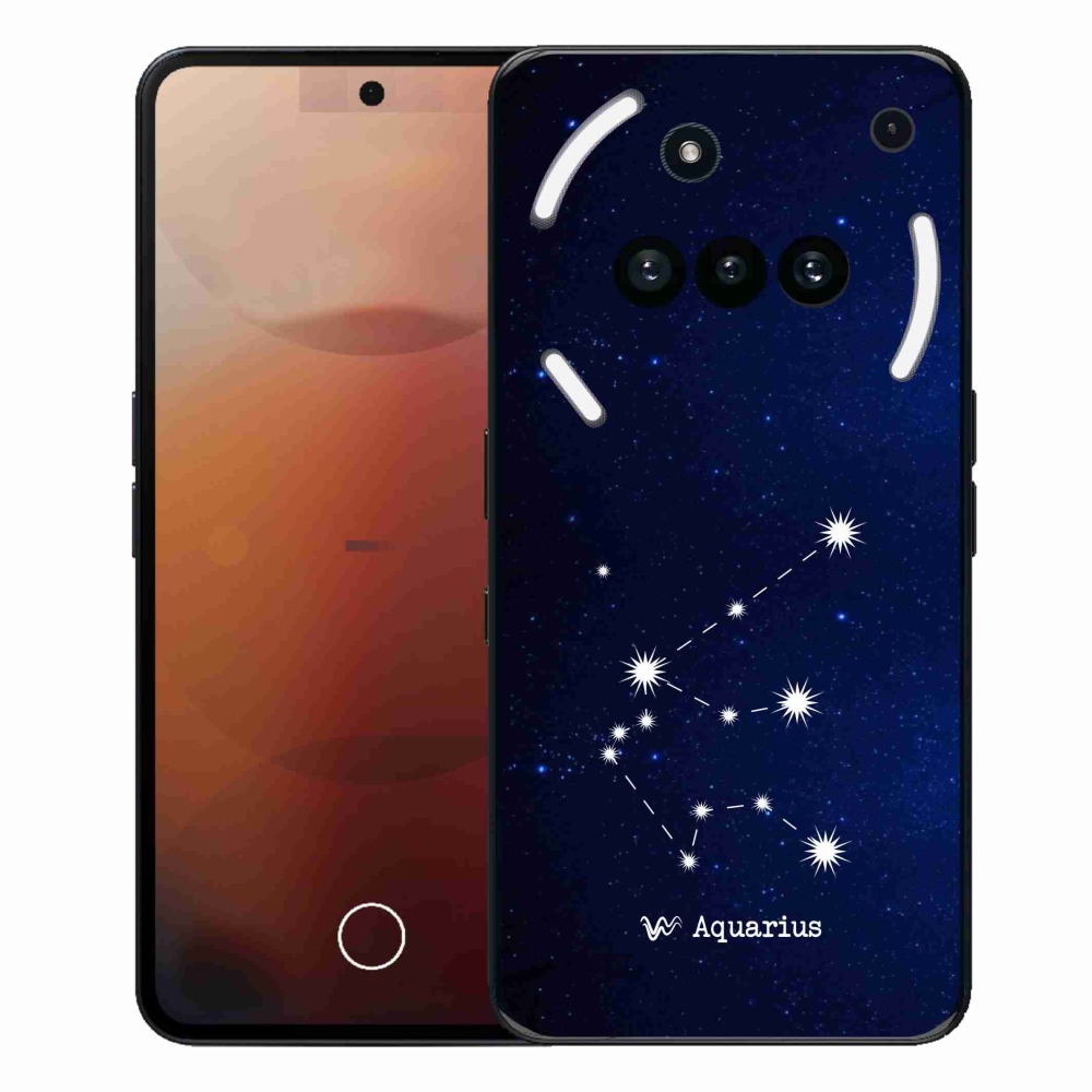 Gelový kryt mmCase na Nothing Phone (3a) - souhvězdí Vodnáře