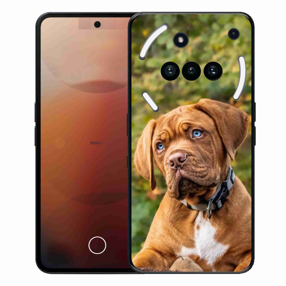 Gelový kryt mmCase na Nothing Phone (3a) - štěně 