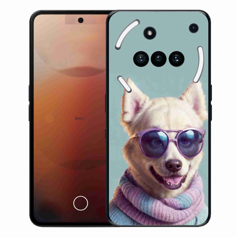 Gelový kryt mmCase na Nothing Phone (3a) - stylový německý špic