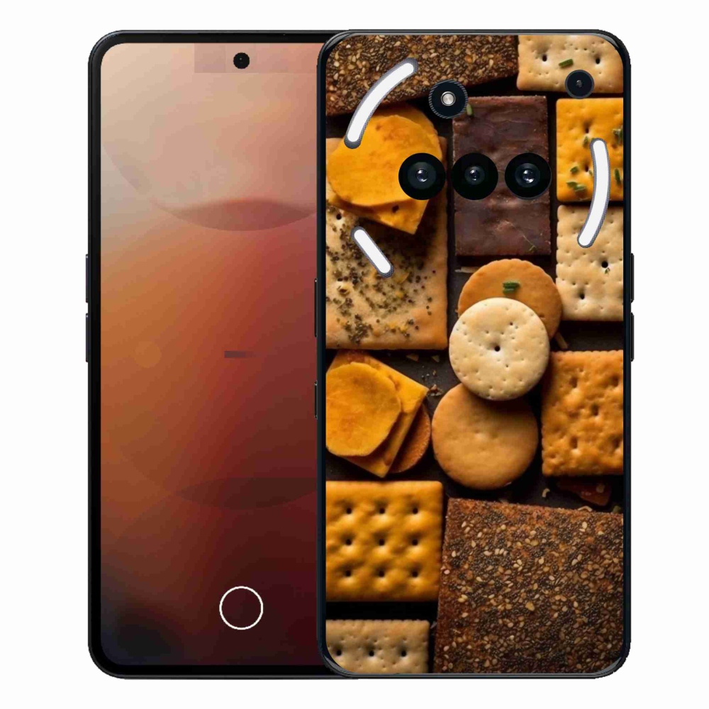Gelový kryt mmCase na Nothing Phone (3a) - sušenky