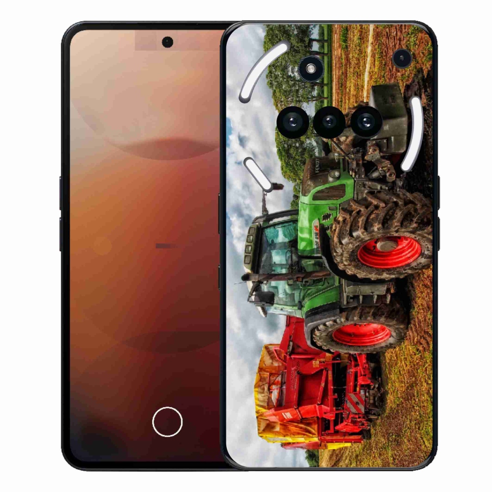 Gelový kryt mmCase na Nothing Phone (3a) - traktor 4