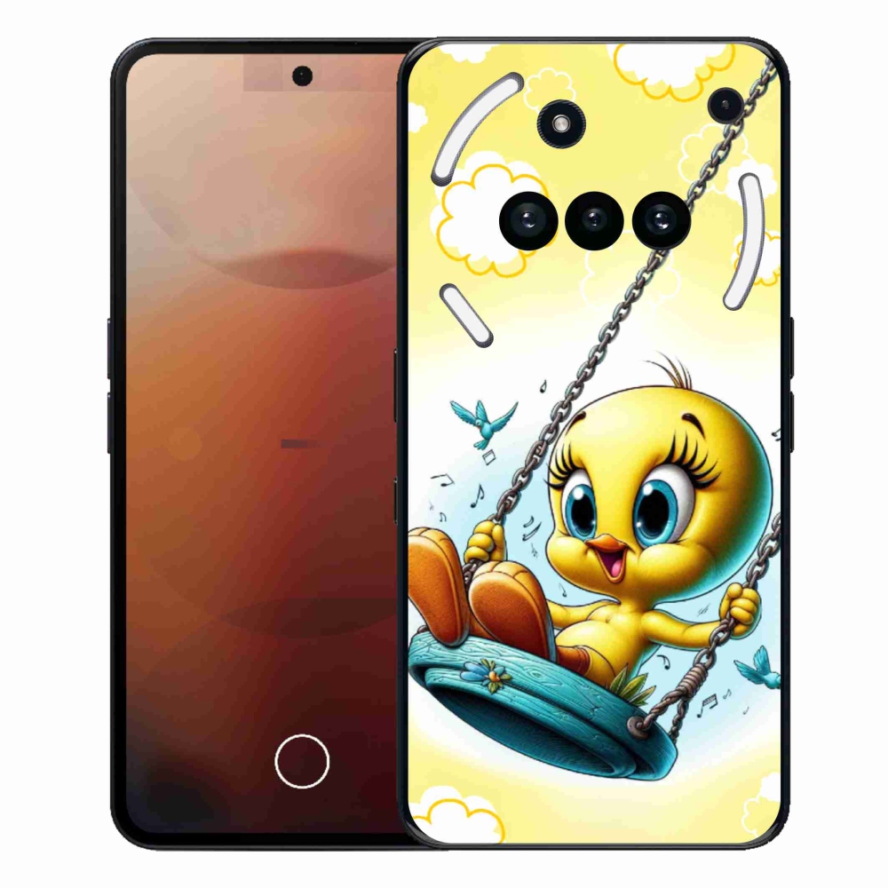 Gelový kryt mmCase na Nothing Phone (3a) - tweety