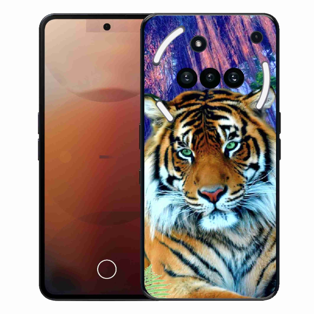 Gelový kryt mmCase na Nothing Phone (3a) - tygr