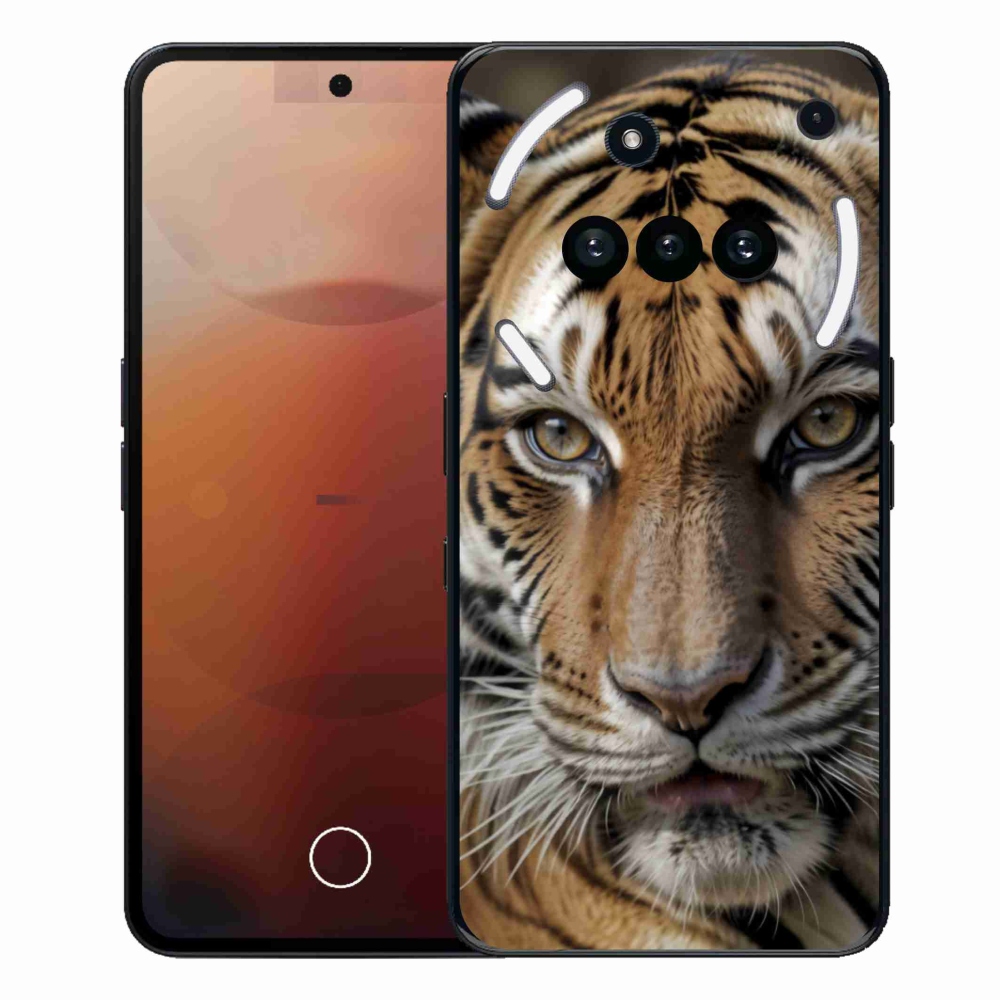 Gelový kryt mmCase na Nothing Phone (3a) - tygří pohled