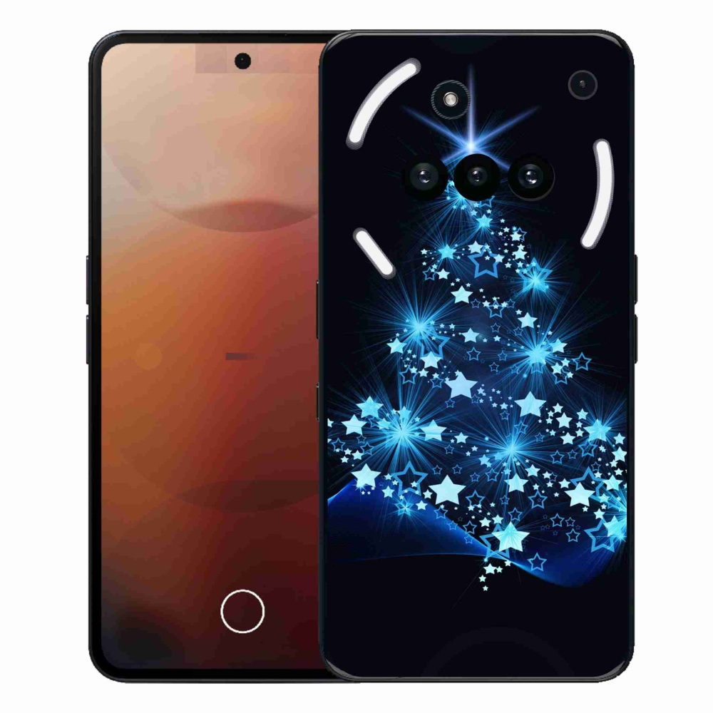 Gelový kryt mmCase na Nothing Phone (3a) - vánoční stromek