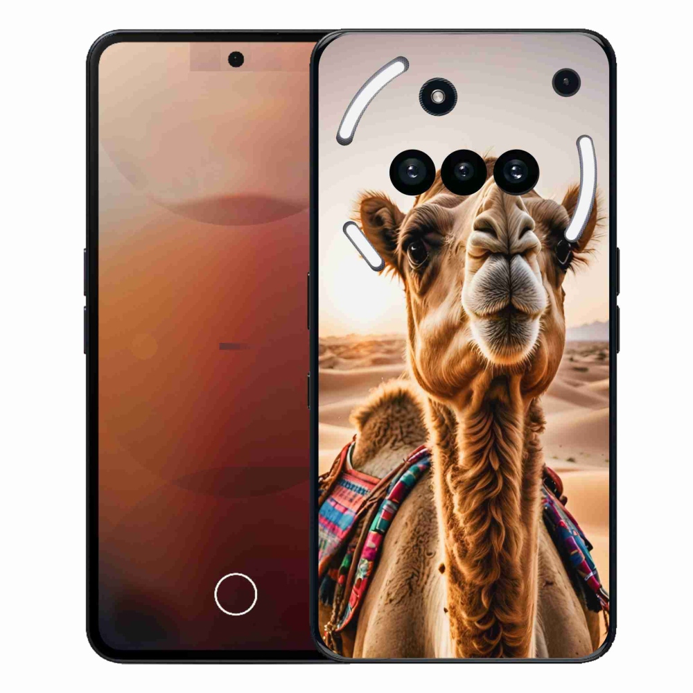 Gelový kryt mmCase na Nothing Phone (3a) - velbloud