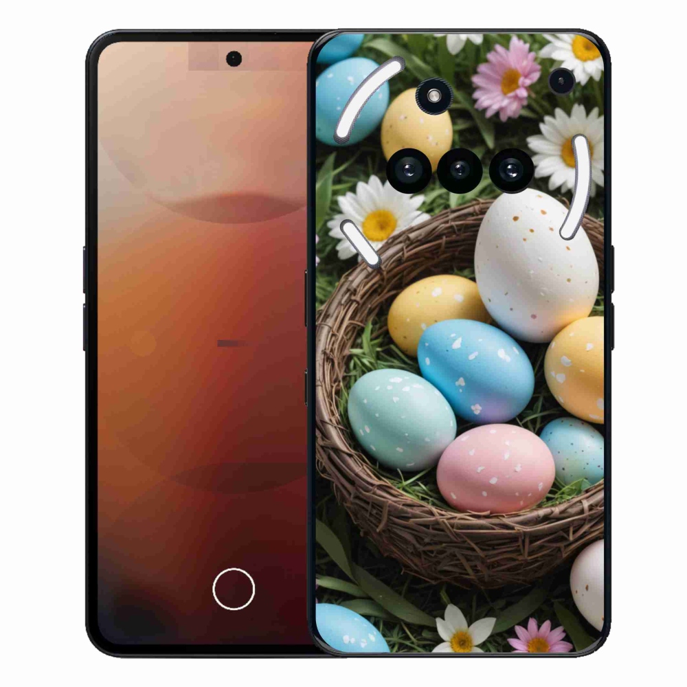 Gelový kryt mmCase na Nothing Phone (3a) - velikonoční vajíčka 2
