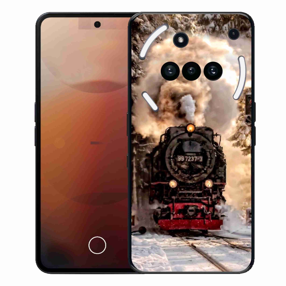 Gelový kryt mmCase na Nothing Phone (3a) - vlak