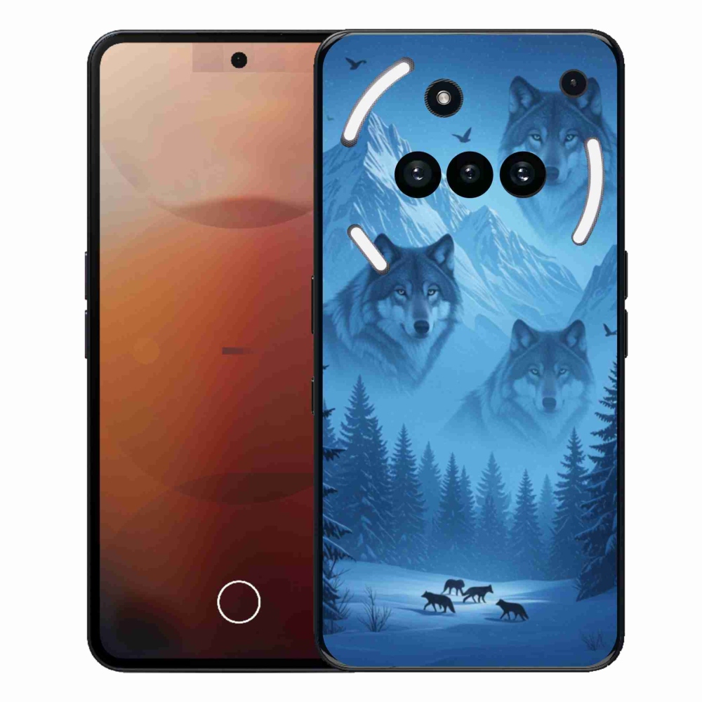 Gelový kryt mmCase na Nothing Phone (3a) - vlčí smečka