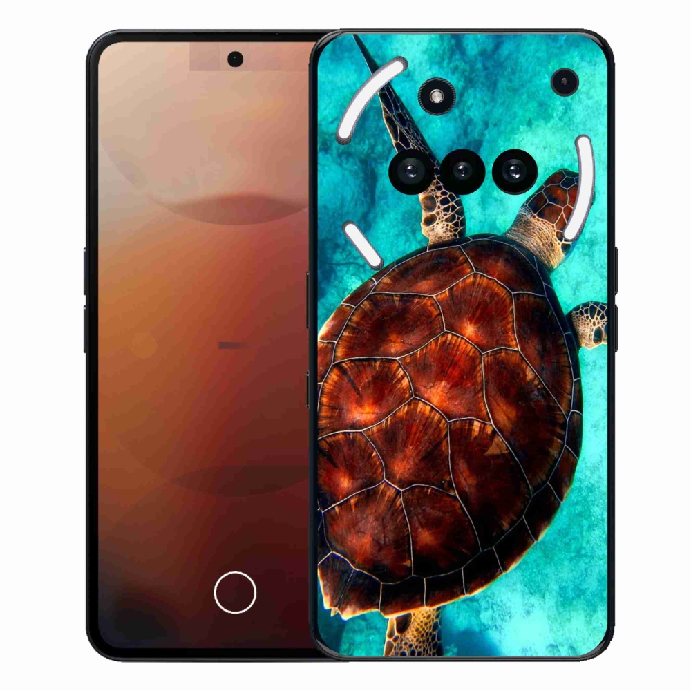 Gelový kryt mmCase na Nothing Phone (3a) - želva