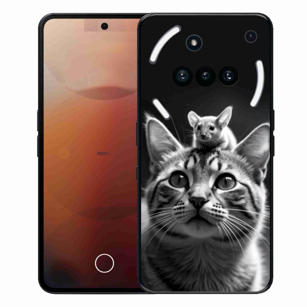 Gelový kryt mmCase na Nothing Phone (3a) - zvířecí přátelství 2