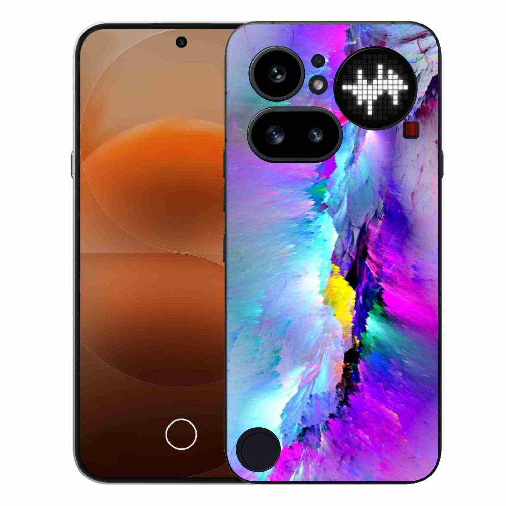 Gelový kryt mmCase na Nothing Phone (4a) - abstrakt