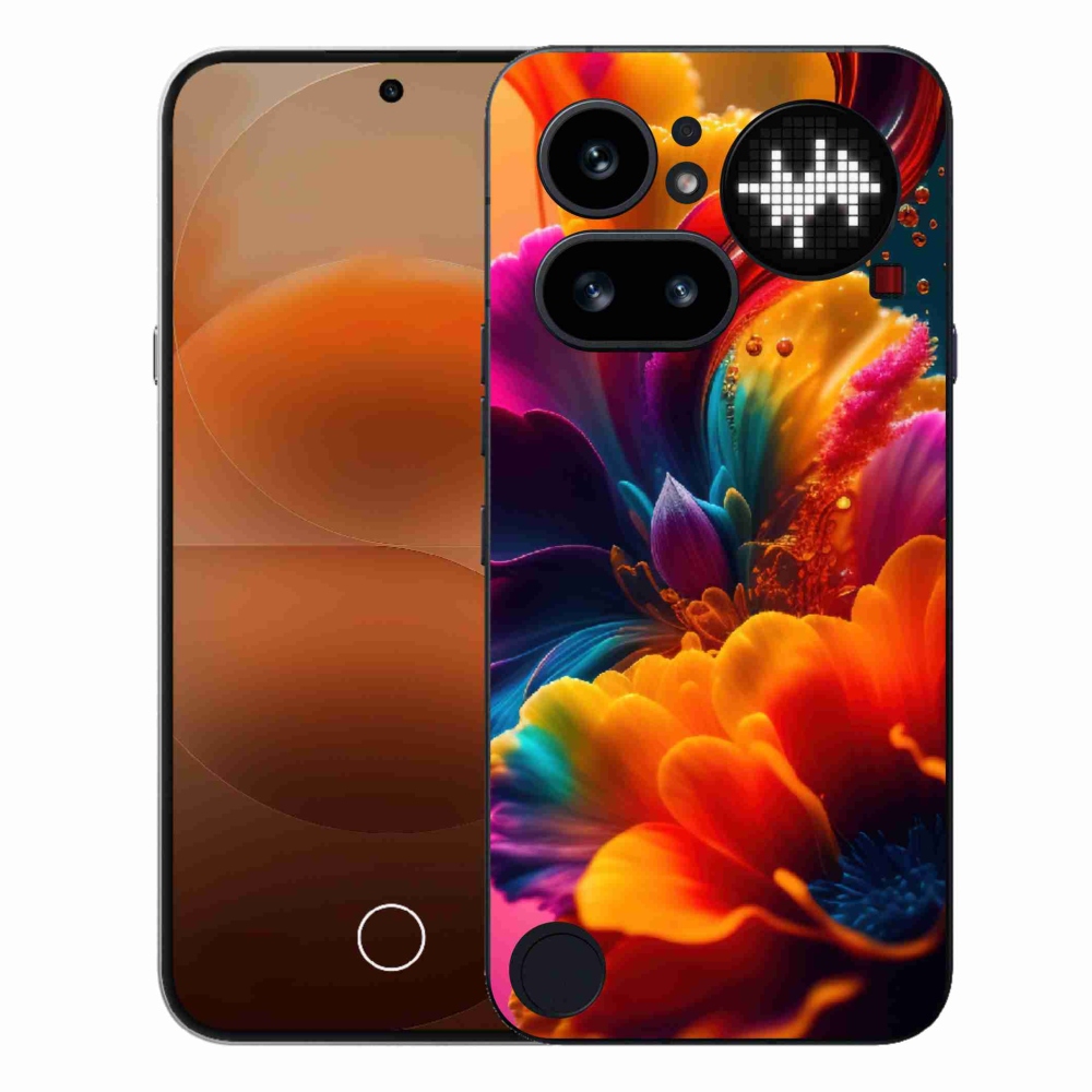 Gelový kryt mmCase na Nothing Phone (4a) - abstraktní motiv 2