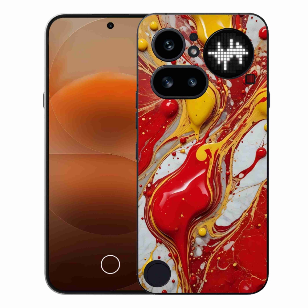 Gelový kryt mmCase na Nothing Phone (4a) - abstraktní motiv 42